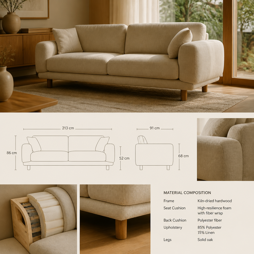 Product Dimension Card