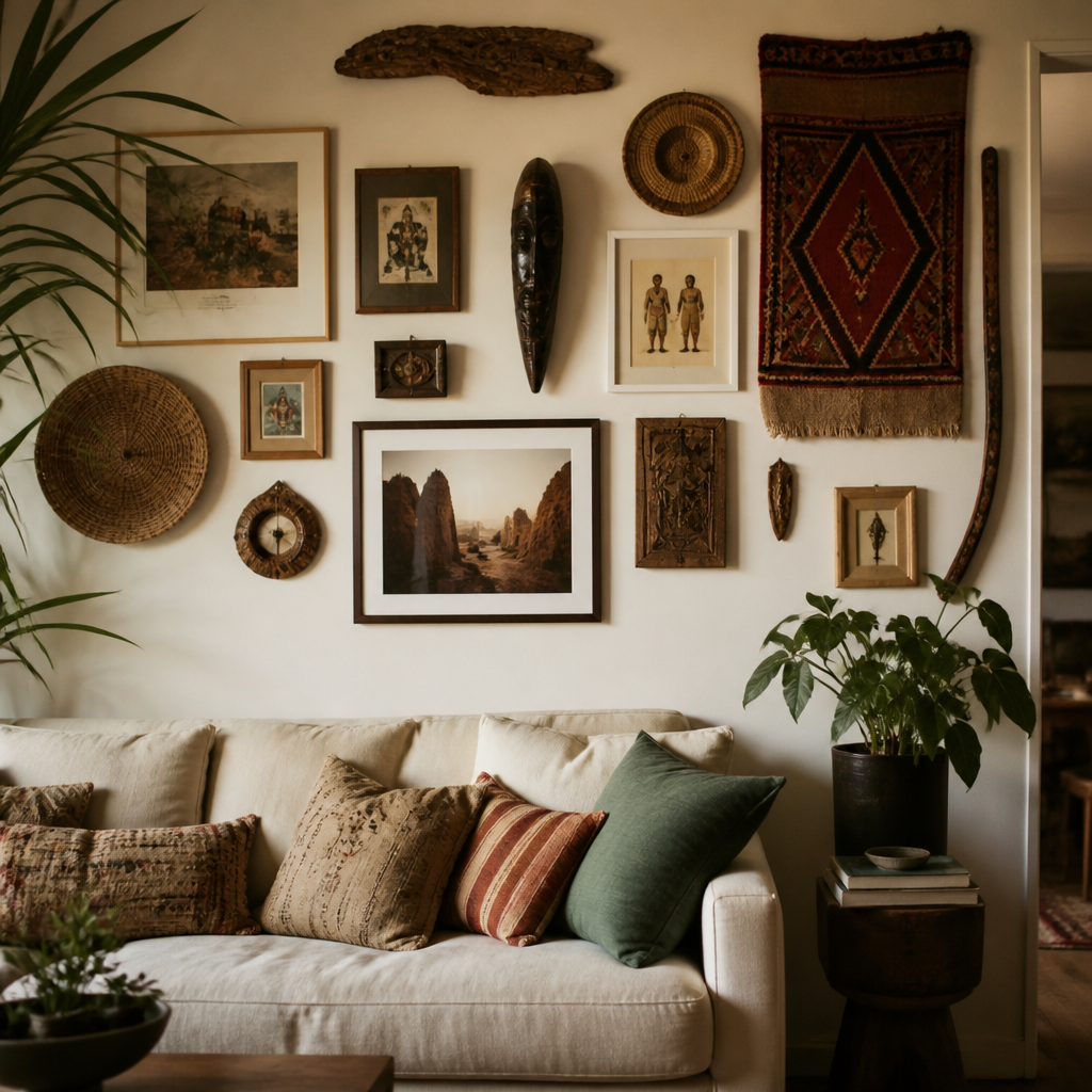 Collected Art Wall