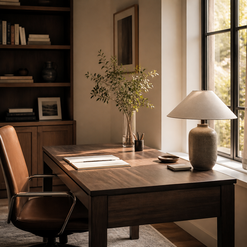 Home Office Desk Position